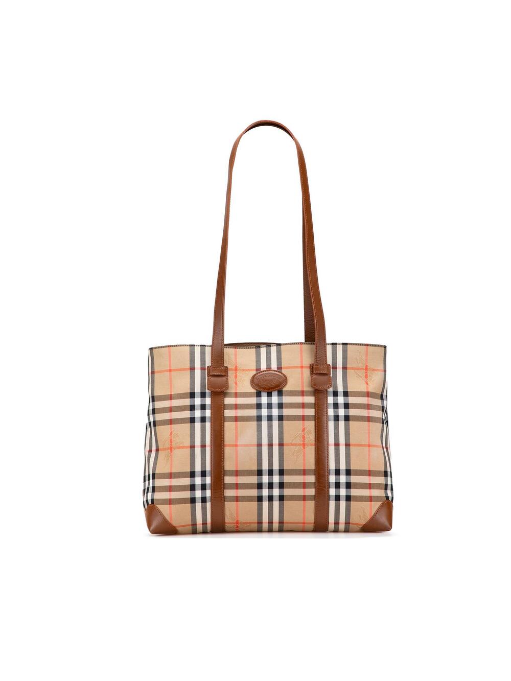 Burberry Haymarket Check Canvas Tote #359962B32B